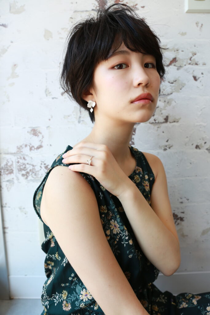 新潟市東区紫竹の個人美容室ユネスヘアー マッシュショート