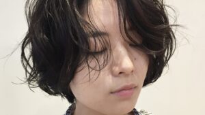 新潟市東区紫竹の個人美容室ユネスヘアー パーマスタイル